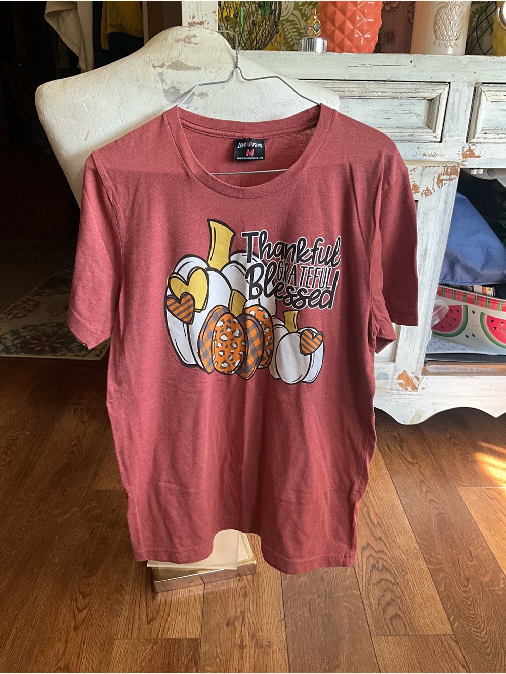 Love in Faith medium SS graphic tee